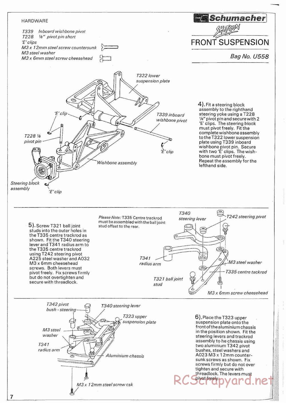 Schumacher - Shotgun - Manual - Page 8