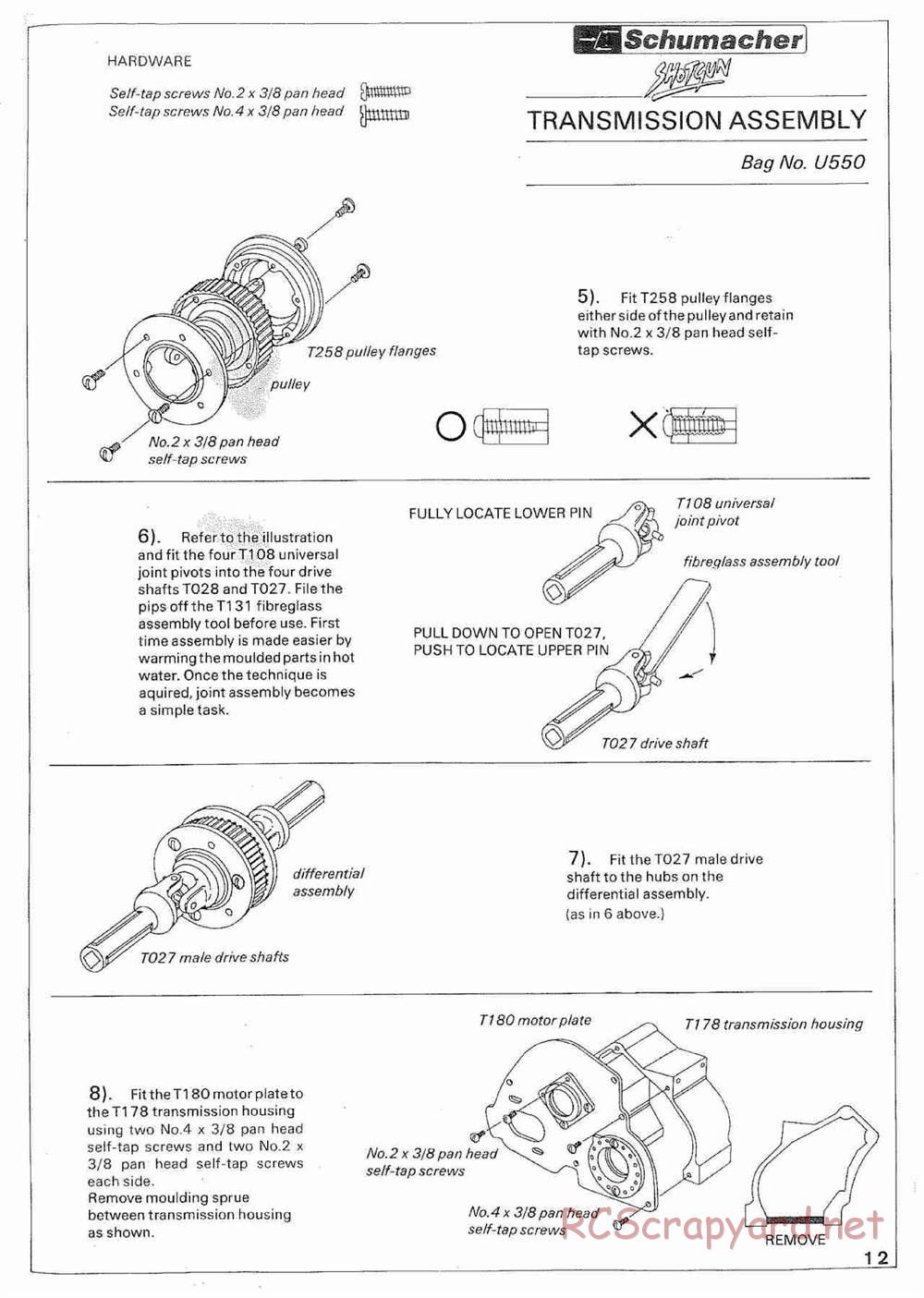 Schumacher - Shotgun - Manual - Page 17