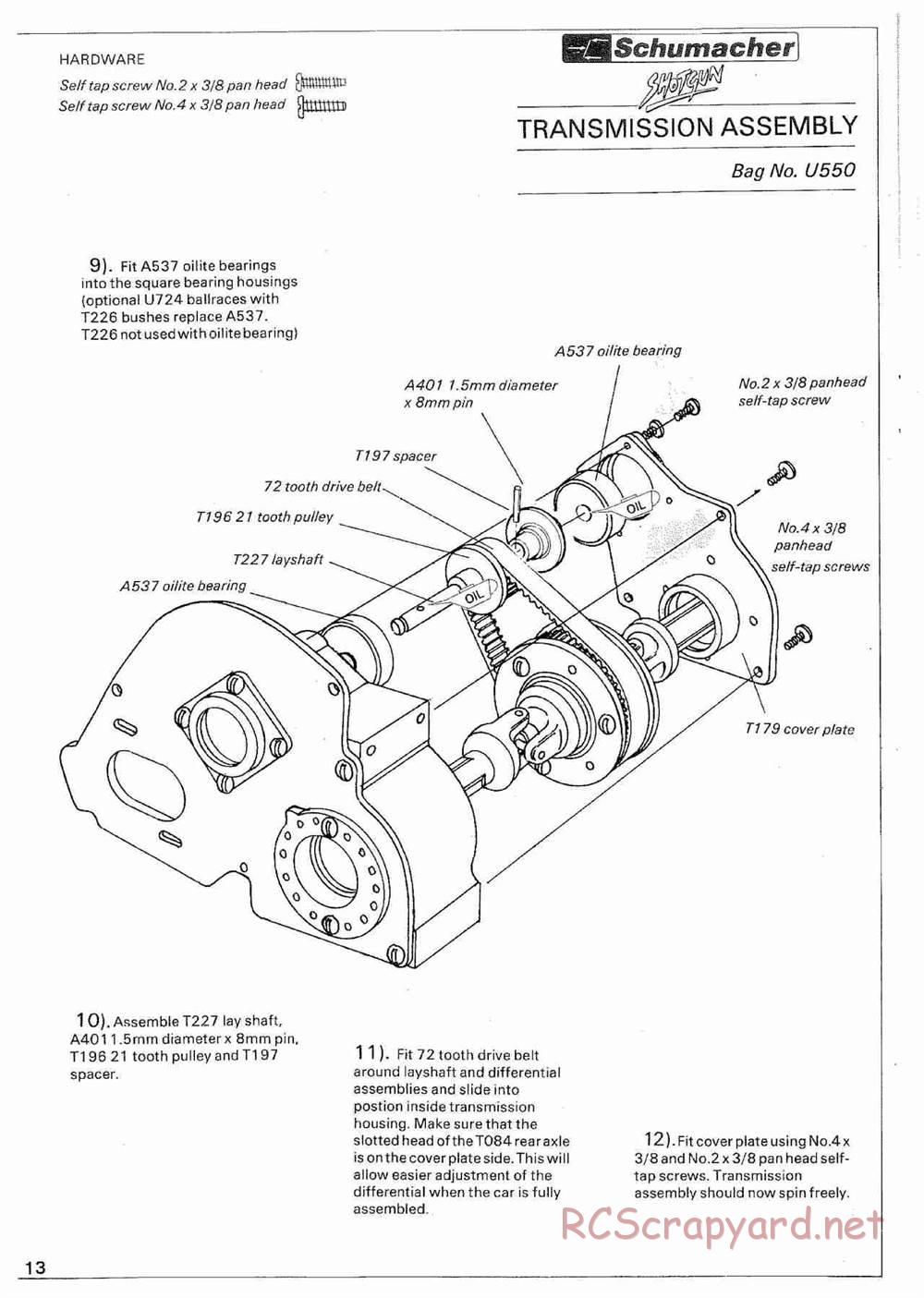 Schumacher - Shotgun - Manual - Page 18