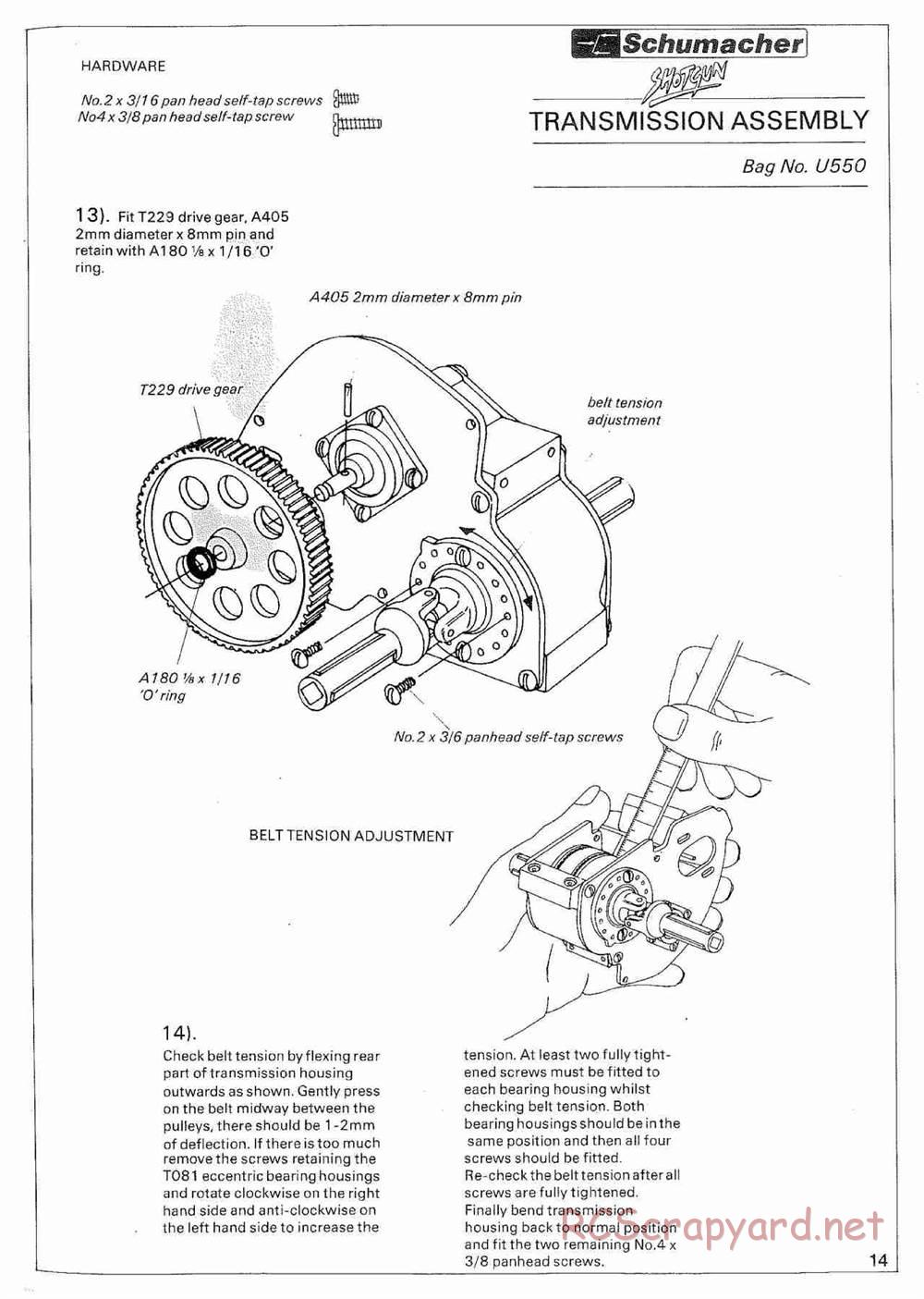 Schumacher - Shotgun - Manual - Page 19