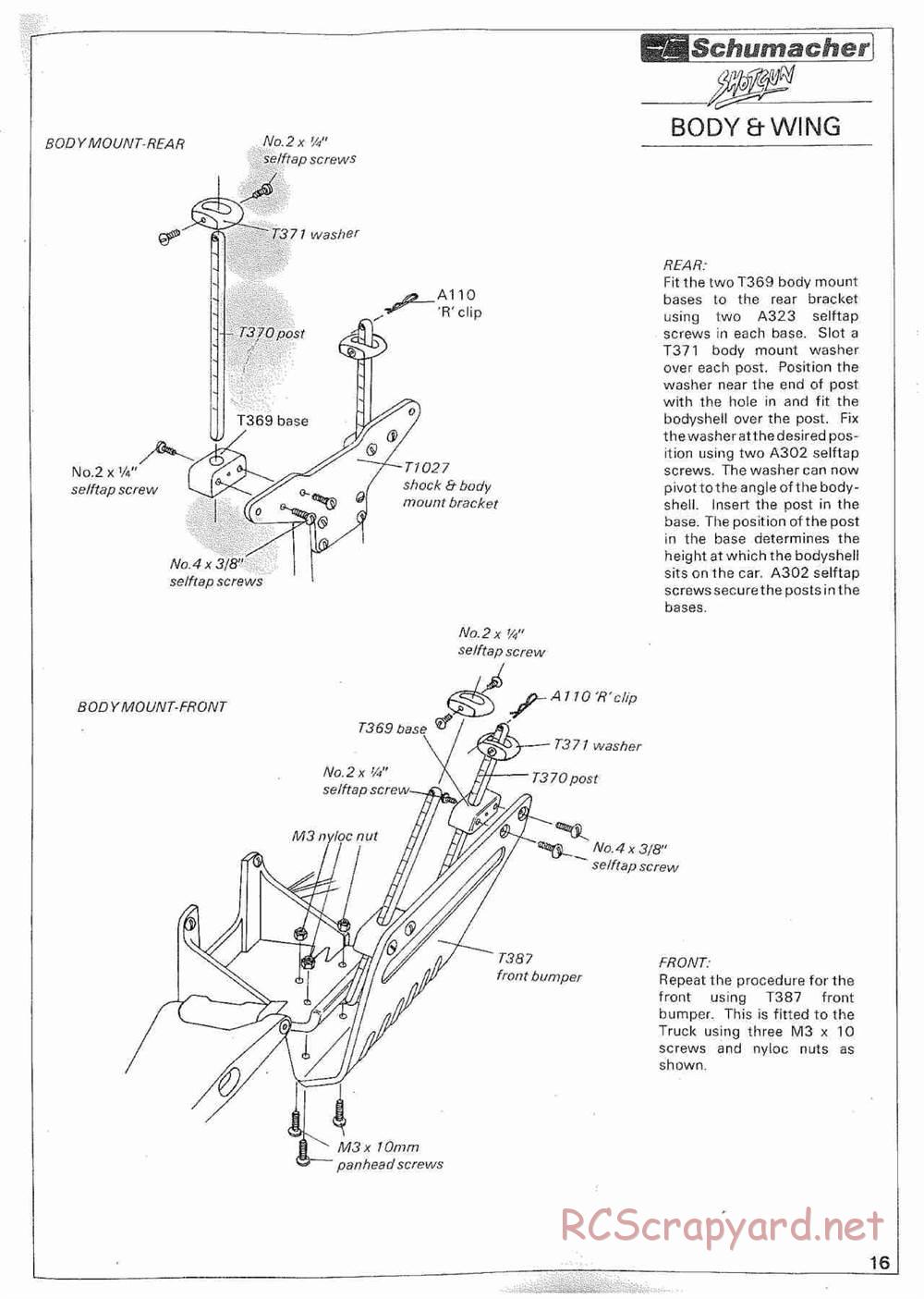Schumacher - Shotgun - Manual - Page 21