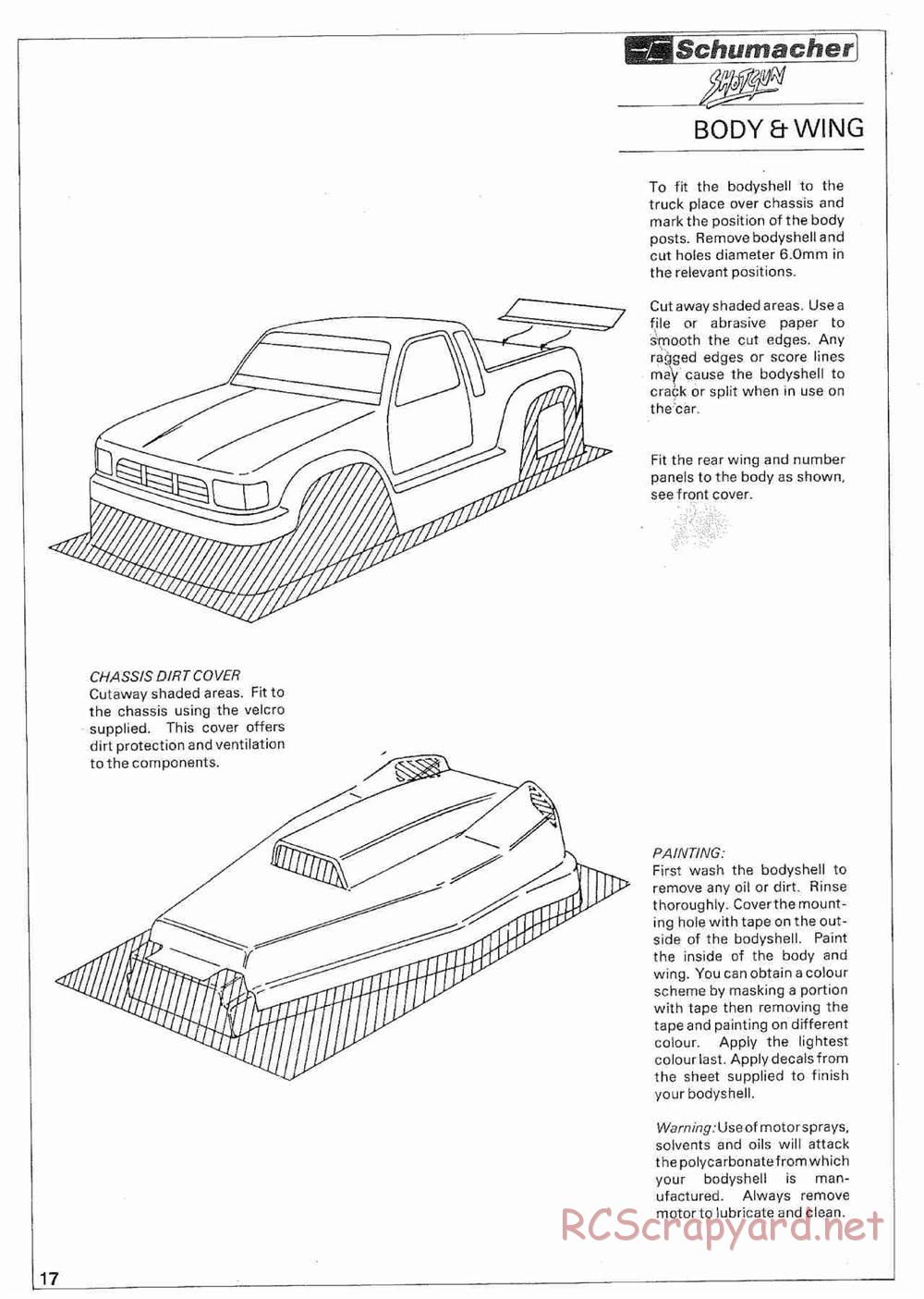 Schumacher - Shotgun - Manual - Page 22