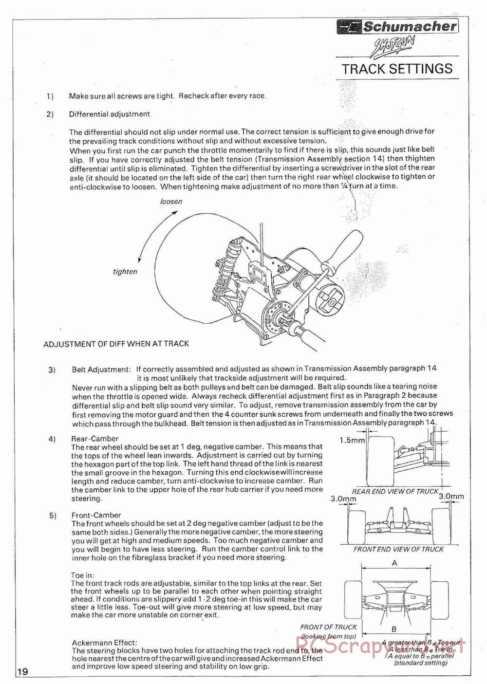 Schumacher - Shotgun - Manual - Page 24