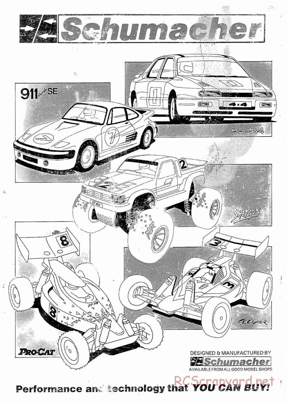 Schumacher - Shotgun - Manual - Page 28