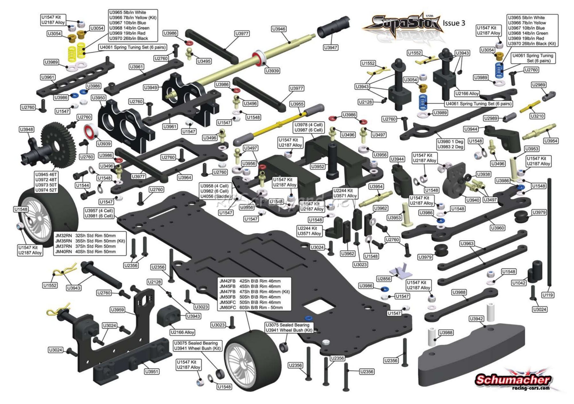 Schumacher - SupaStox - Exploded View