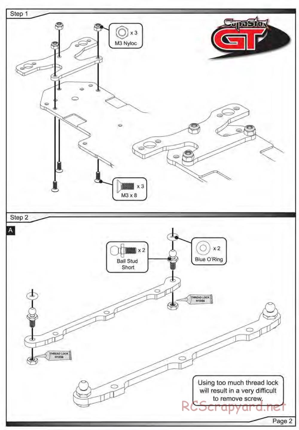 Schumacher - SupaStox GT - Manual - Page 3