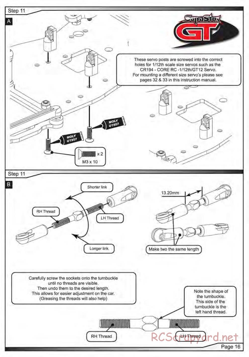 Schumacher - SupaStox GT - Manual - Page 17