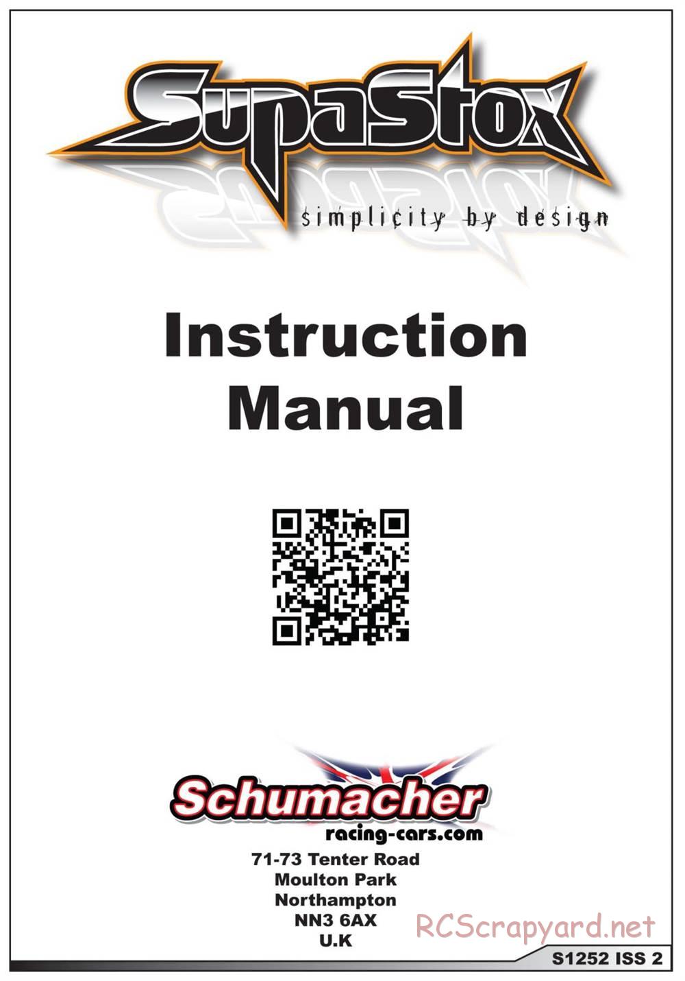 Schumacher - SupaStox - Manual - Page 1