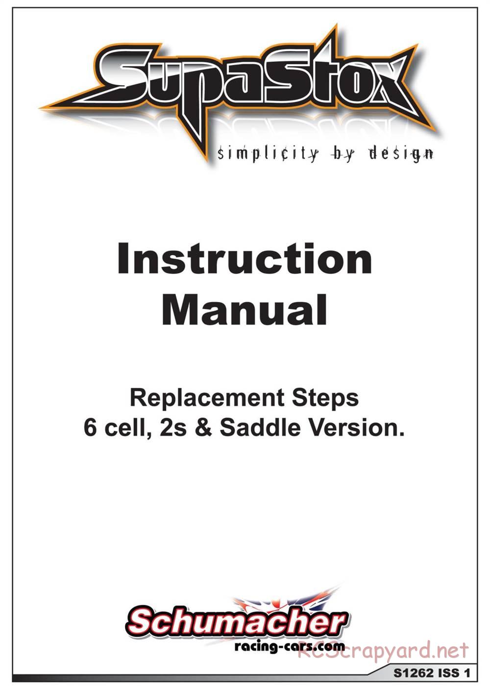 Schumacher - SupaStox - Manual - Page 38