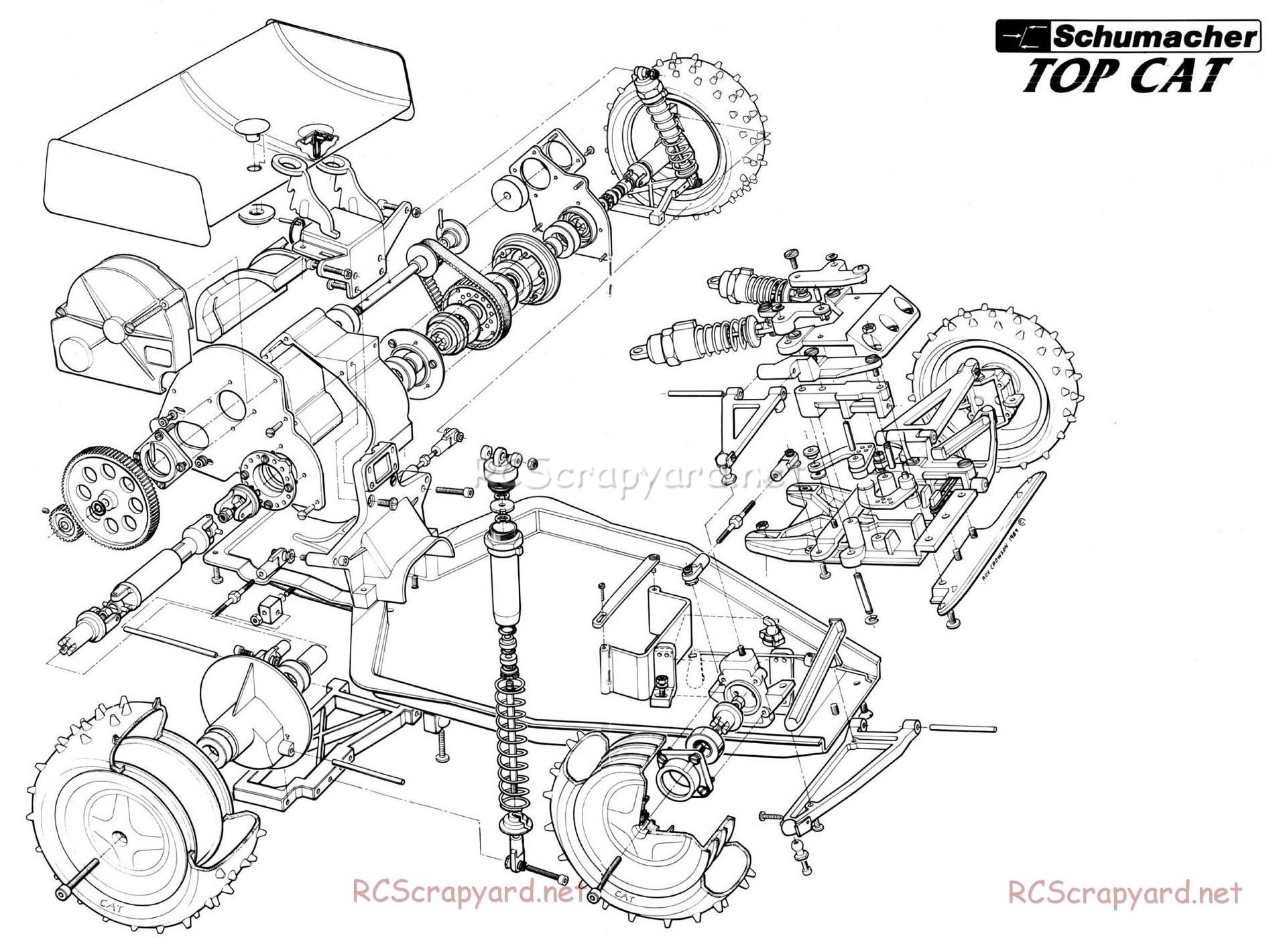 Schumacher - TopCat - Exploded View