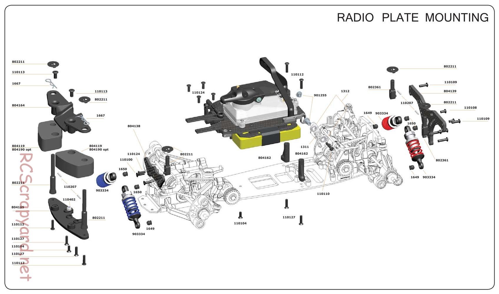 Serpent - 733 - Exploded View and Parts List - Page 6