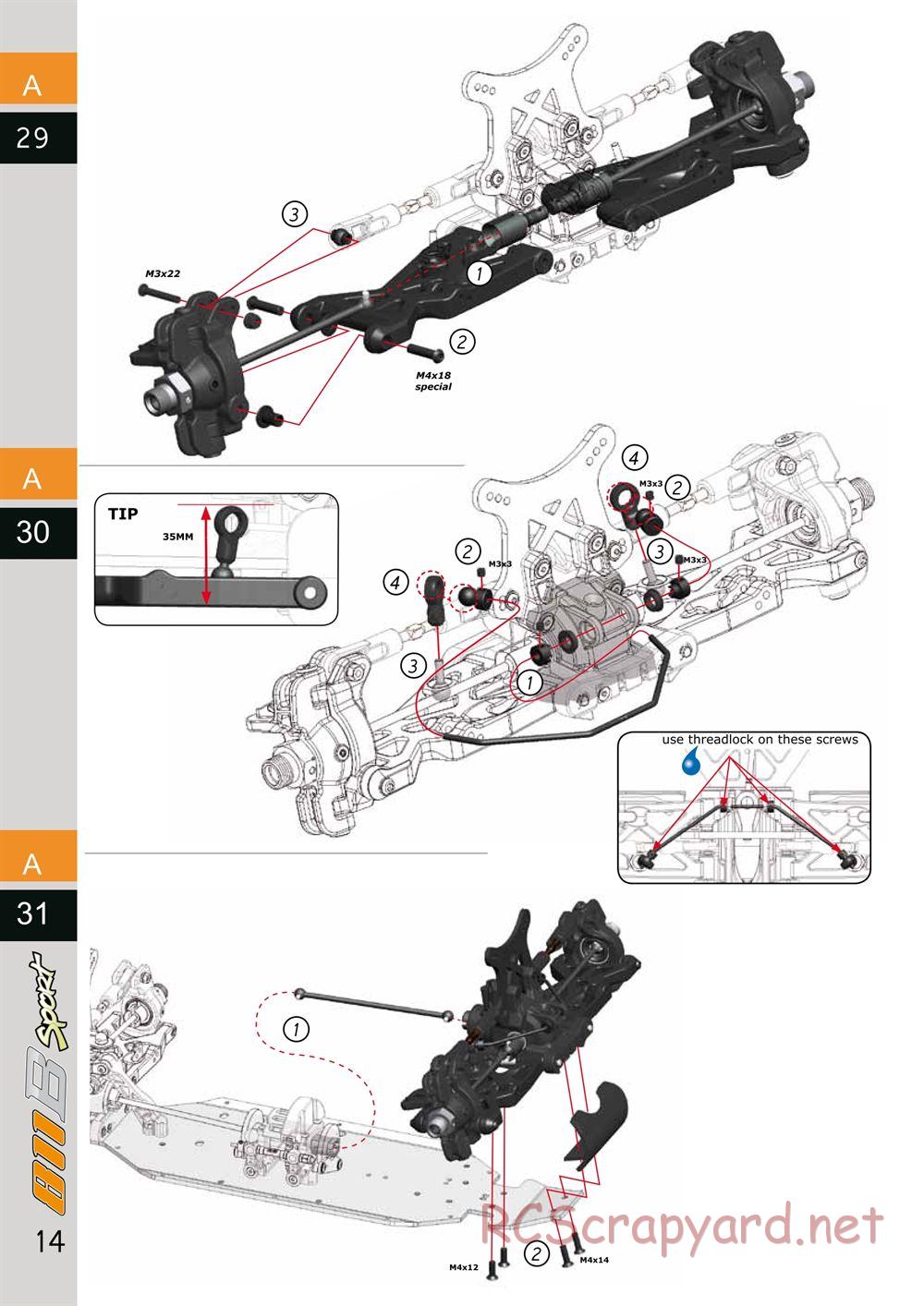 Serpent - Cobra 811 Buggy Sport - Manual - Page 14