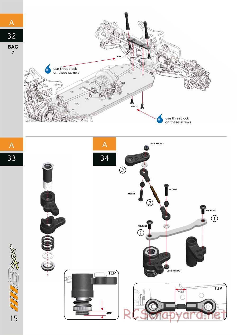 Serpent - Cobra 811 Buggy Sport - Manual - Page 15