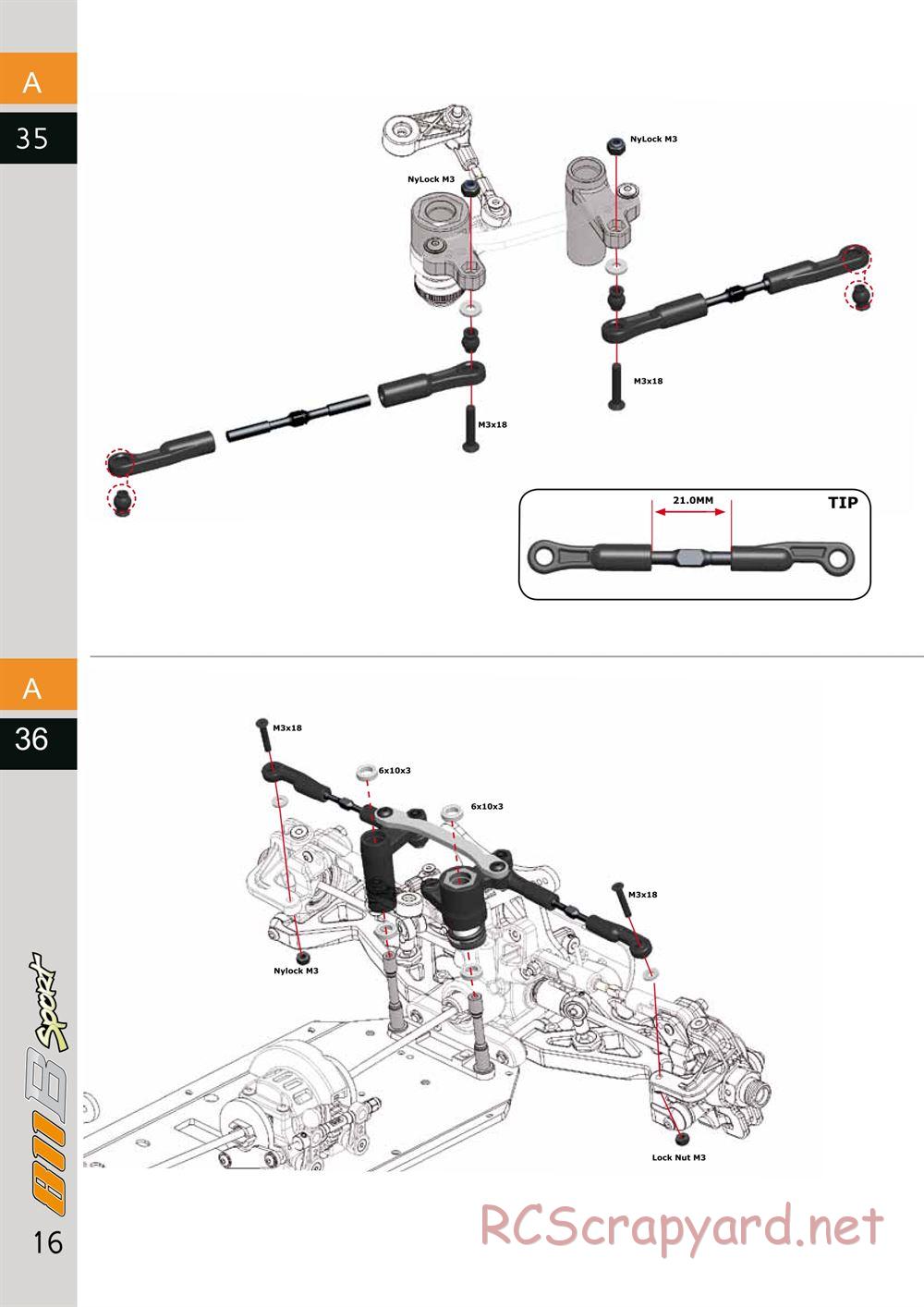 Serpent - Cobra 811 Buggy Sport - Manual - Page 16