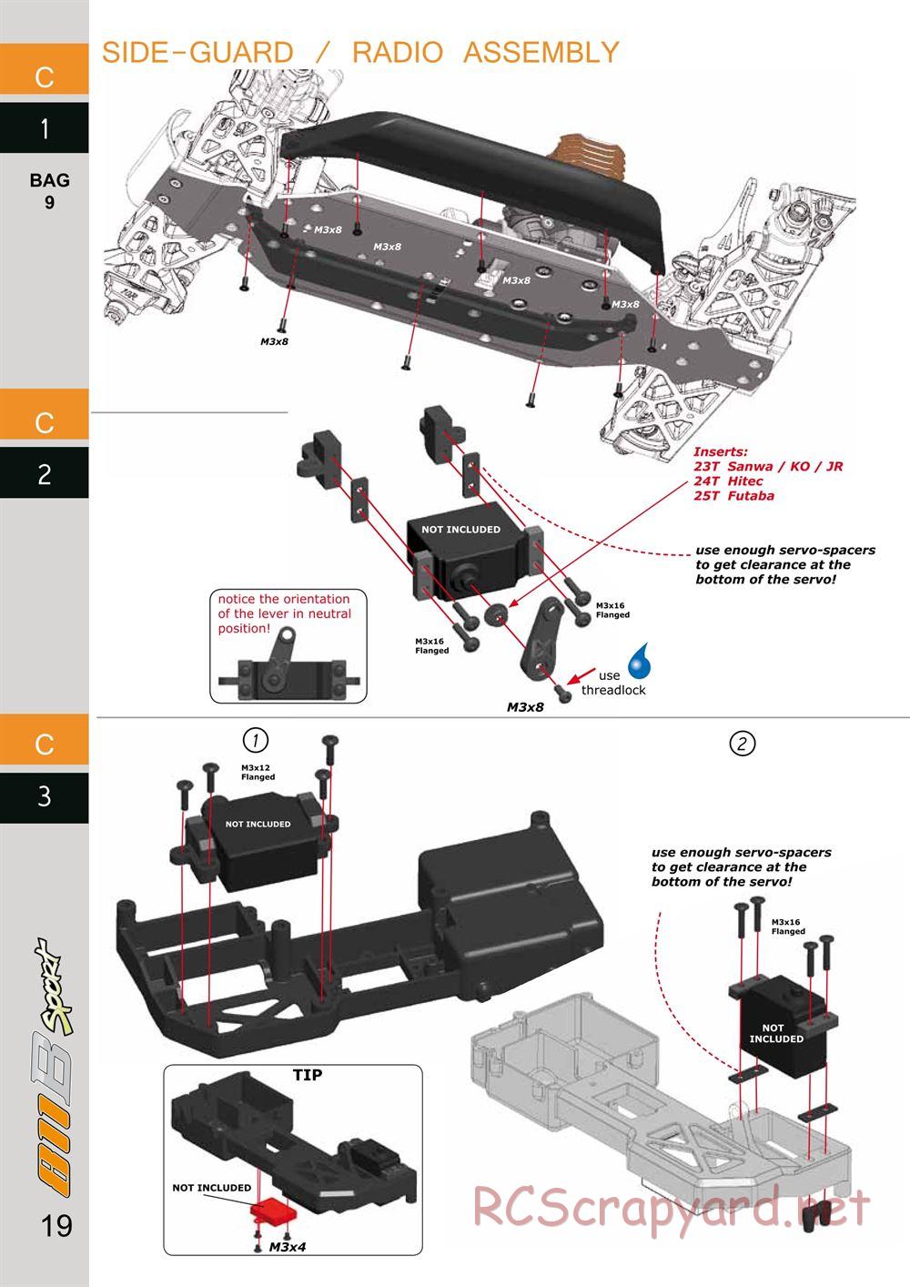 Serpent - Cobra 811 Buggy Sport - Manual - Page 19
