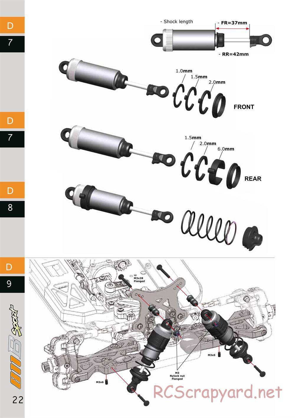 Serpent - Cobra 811 Buggy Sport - Manual - Page 22
