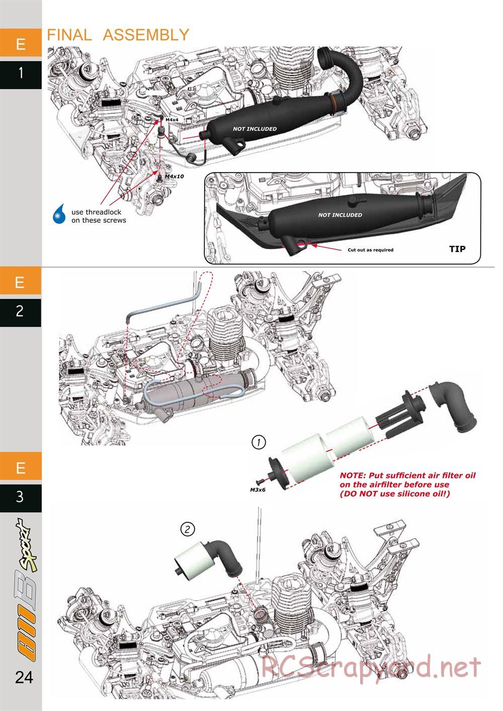 Serpent - Cobra 811 Buggy Sport - Manual - Page 24
