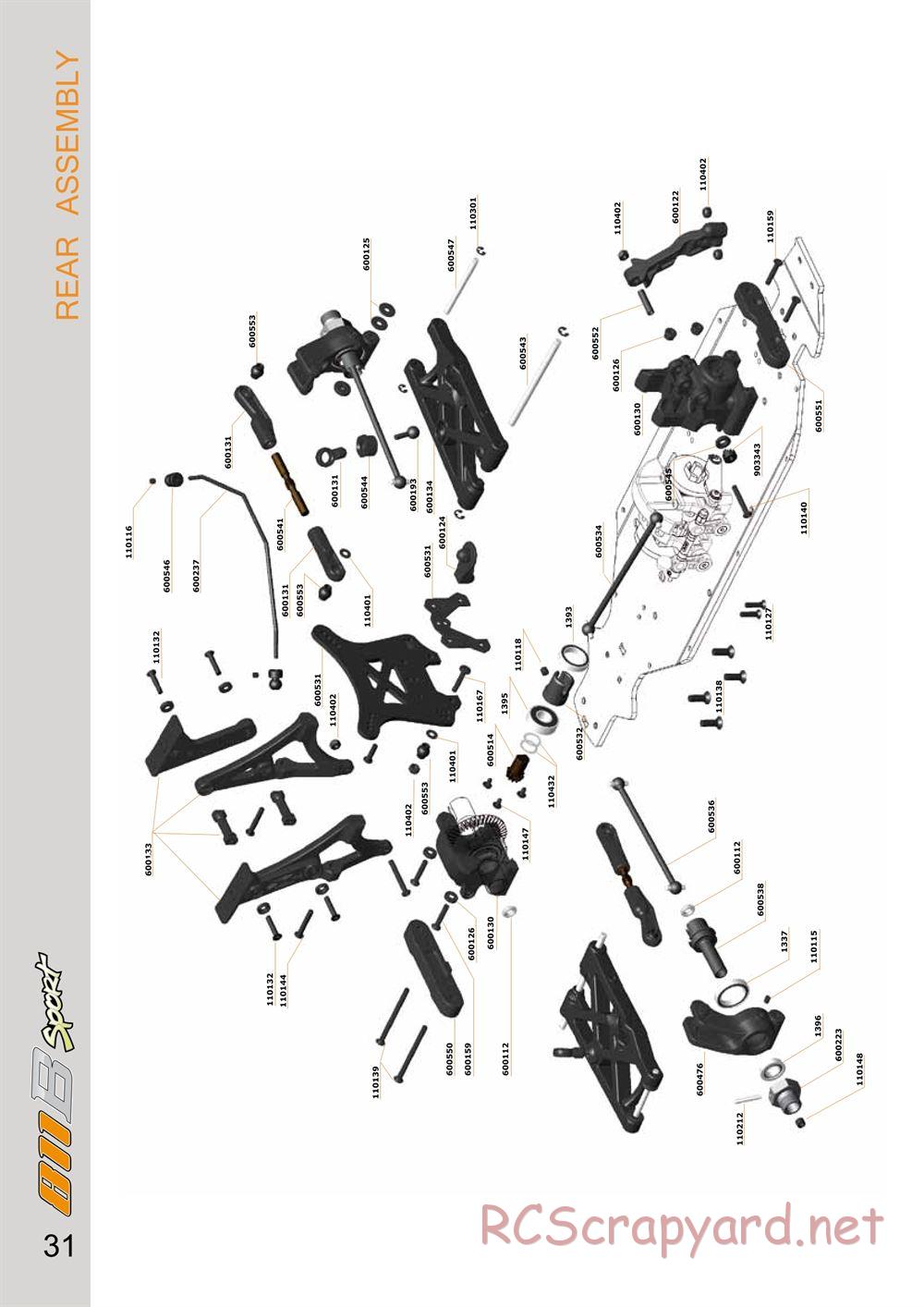 Serpent - Cobra 811 Buggy Sport - Manual - Page 31