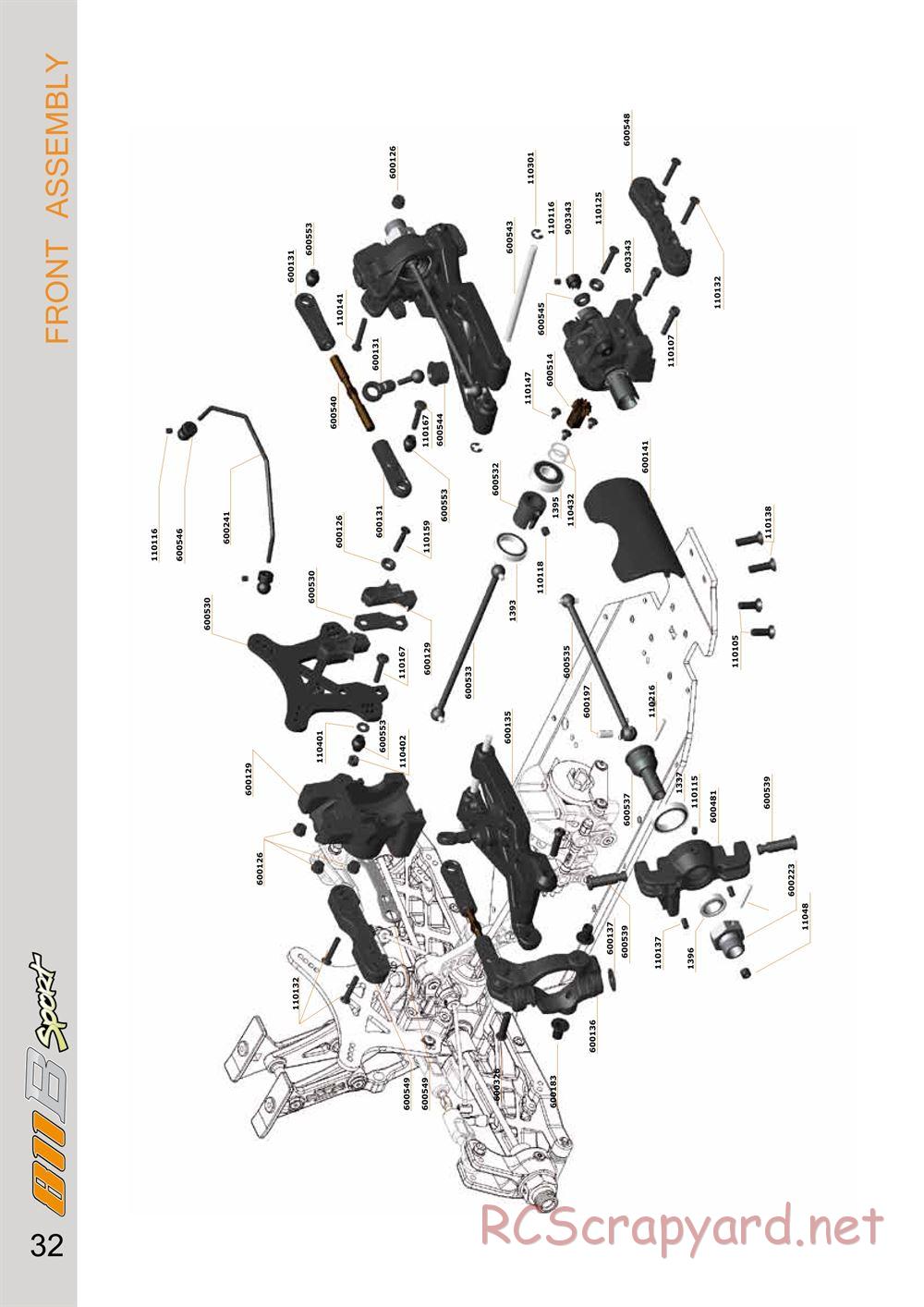 Serpent - Cobra 811 Buggy Sport - Manual - Page 32