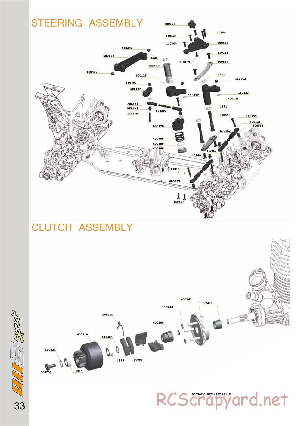 Serpent - Cobra 811 Buggy Sport - Manual - Page 33