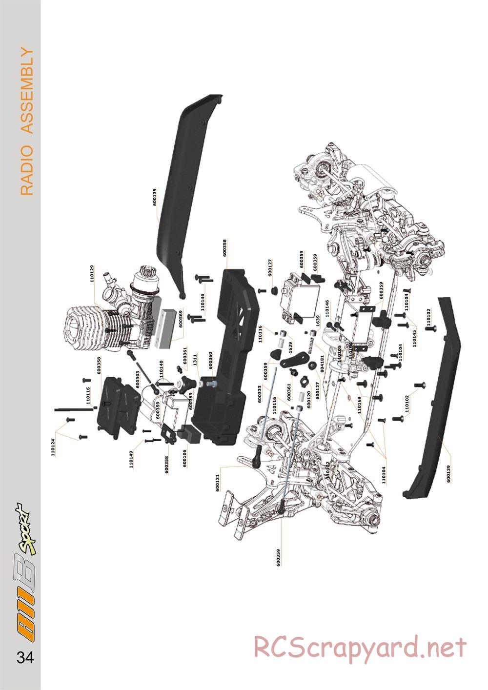 Serpent - Cobra 811 Buggy Sport - Manual - Page 34