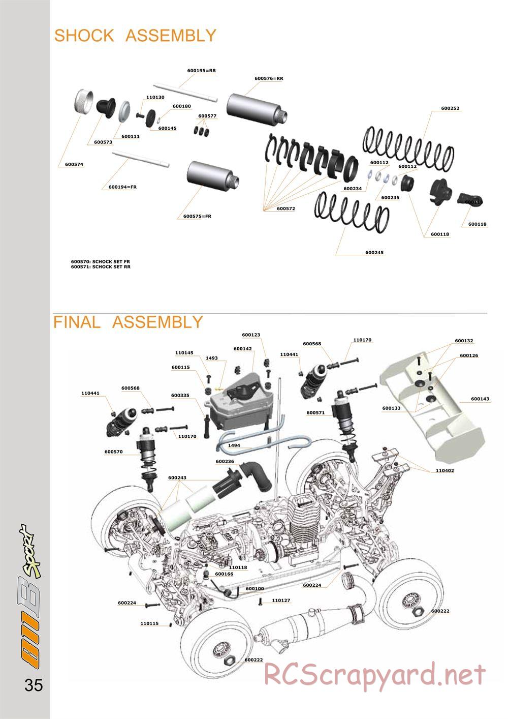Serpent - Cobra 811 Buggy Sport - Manual - Page 35