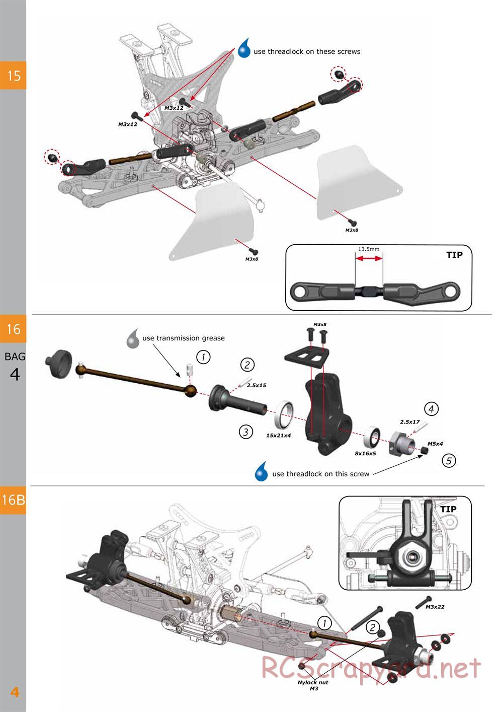 Serpent - Cobra 811 Be 2.0 - Update Manual - Page 4