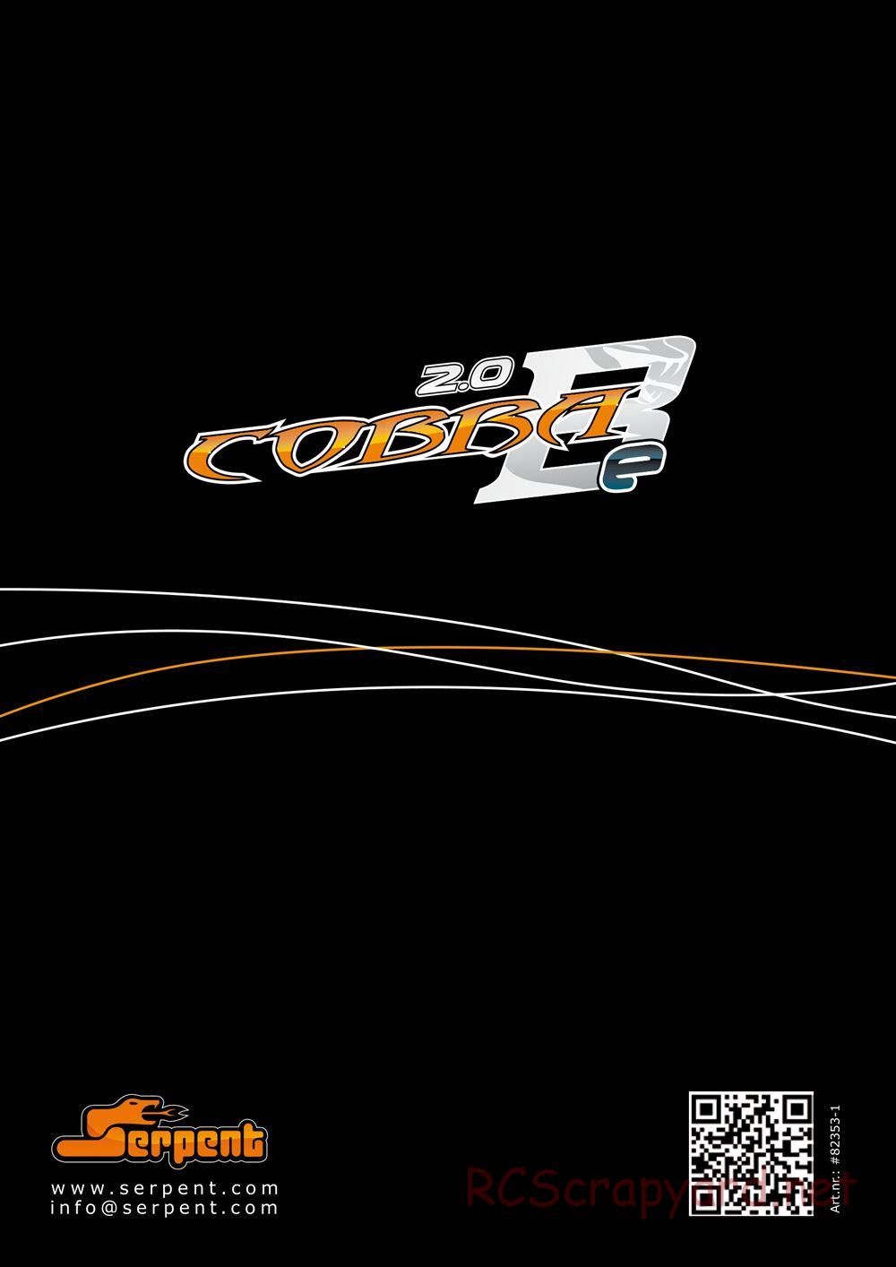 Serpent - Cobra 811 Be 2.0 - Update Manual - Page 8