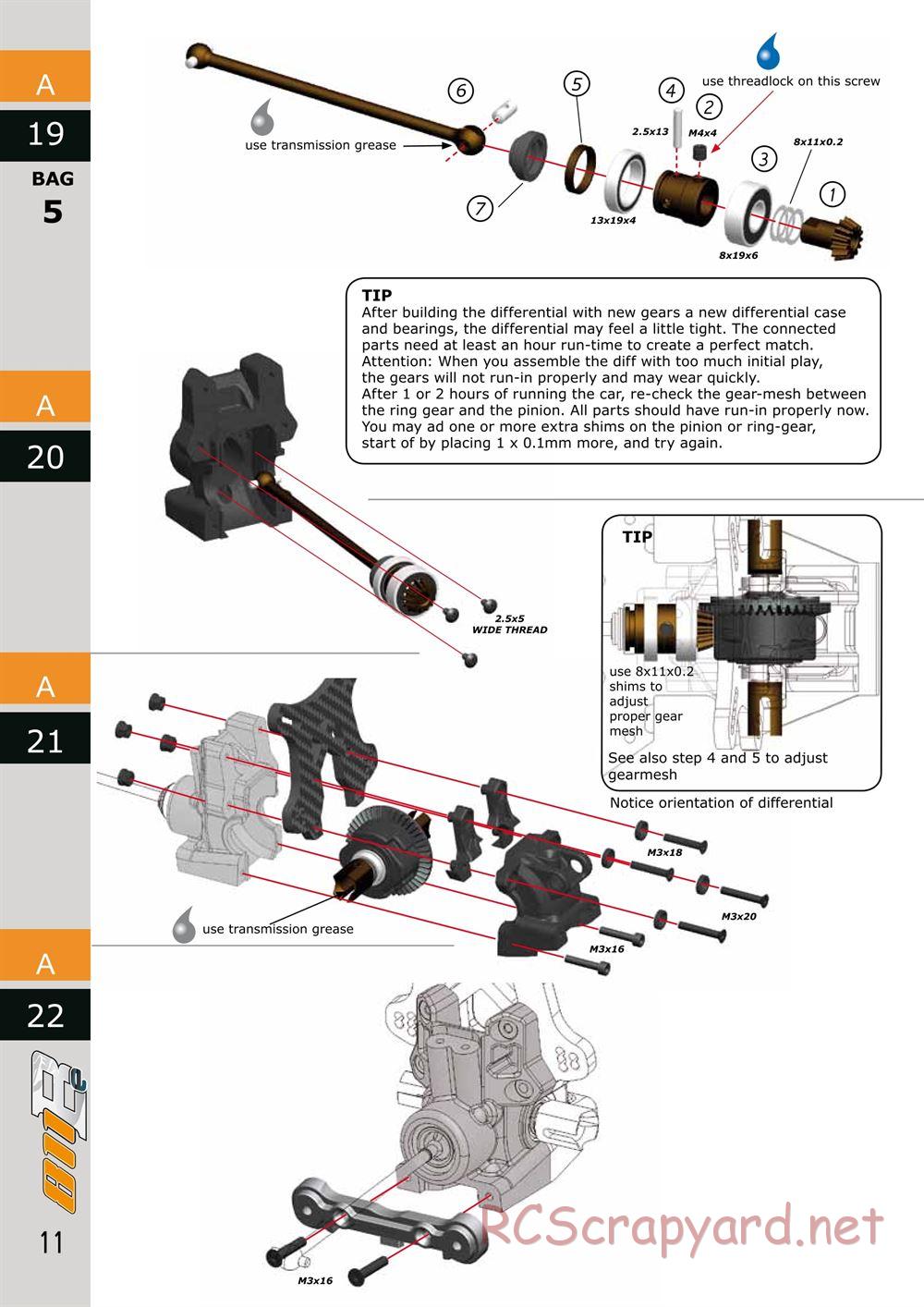 Serpent - Cobra 811 Be - Manual - Page 11