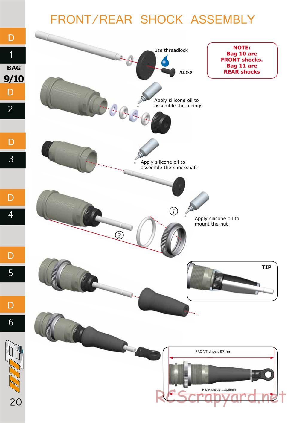 Serpent - Cobra 811 Be - Manual - Page 20