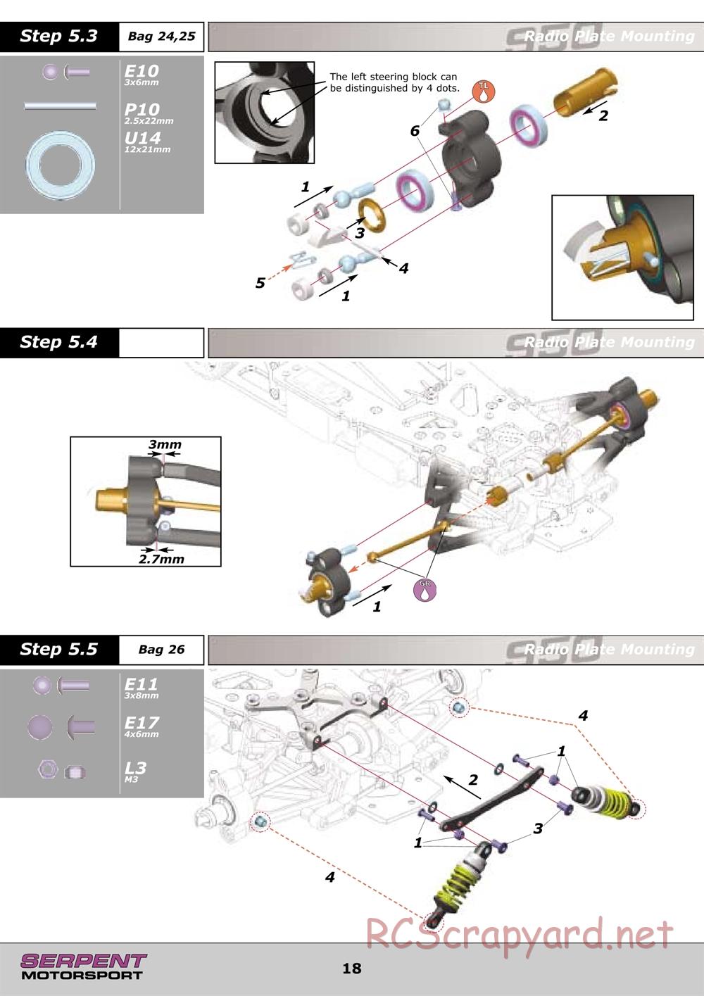 Serpent - 950 - Manual - Page 18