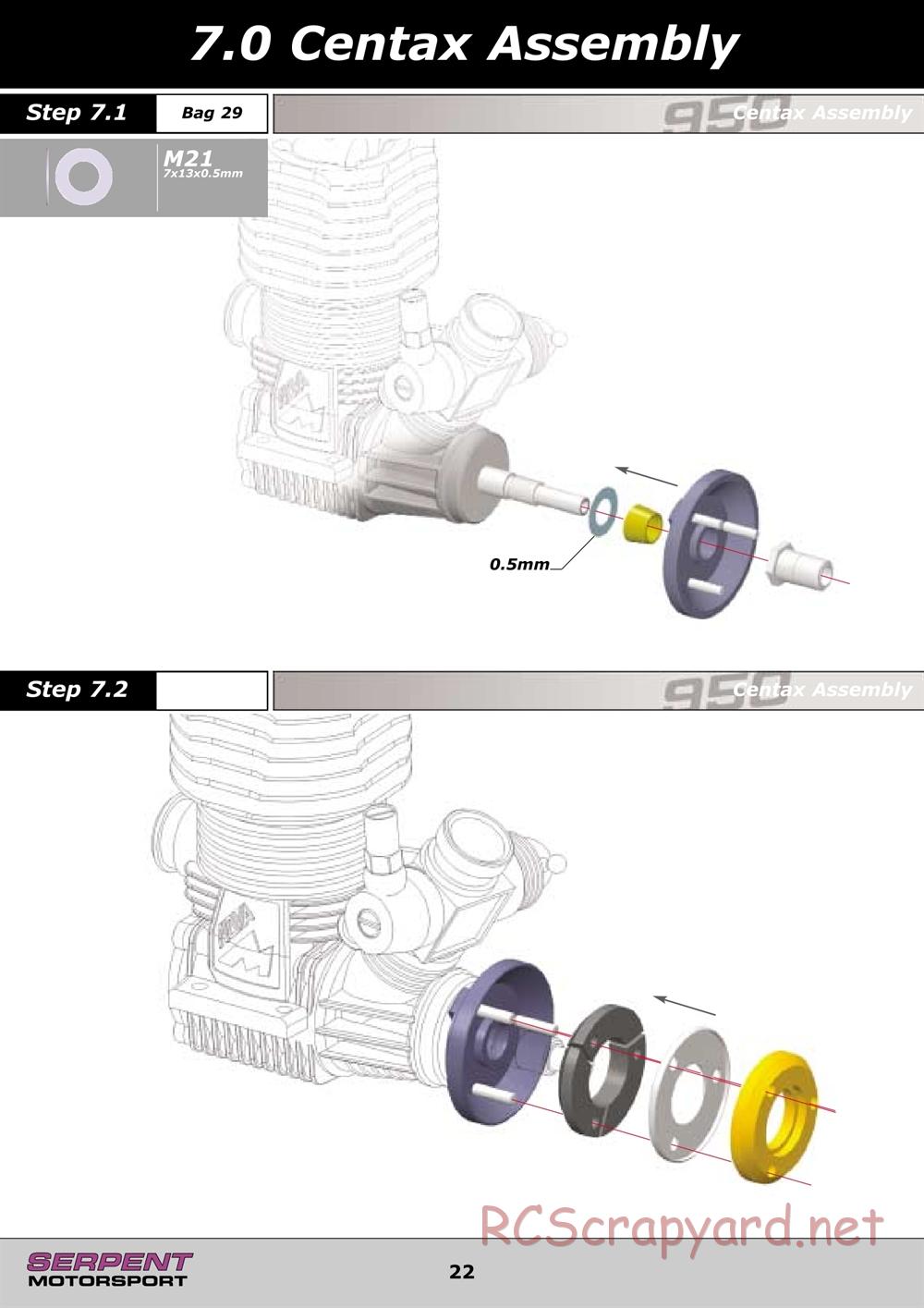 Serpent - 950 - Manual - Page 22