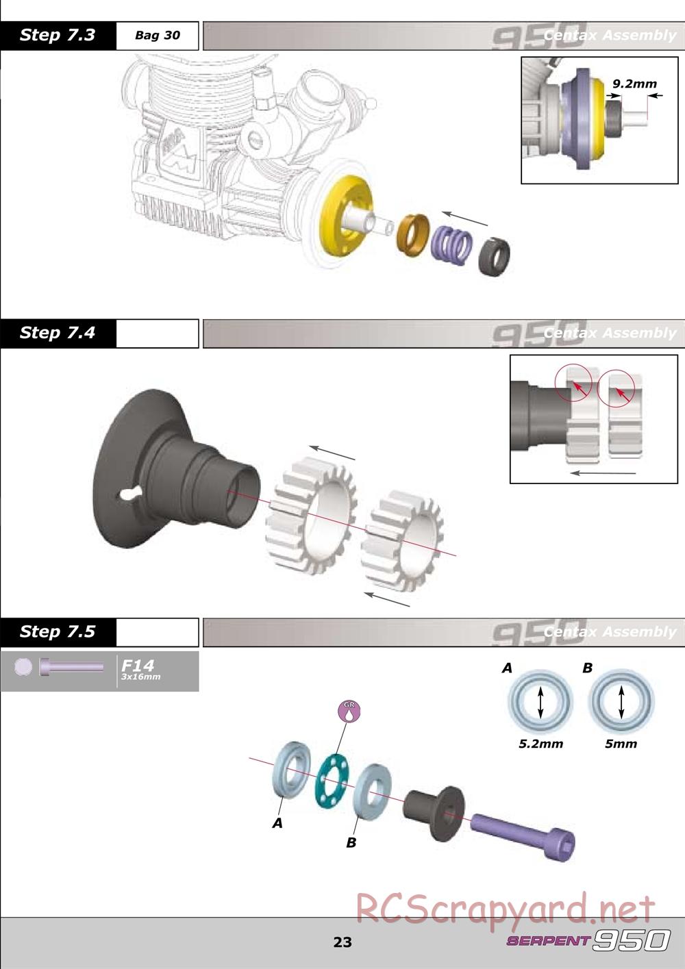 Serpent - 950 - Manual - Page 23