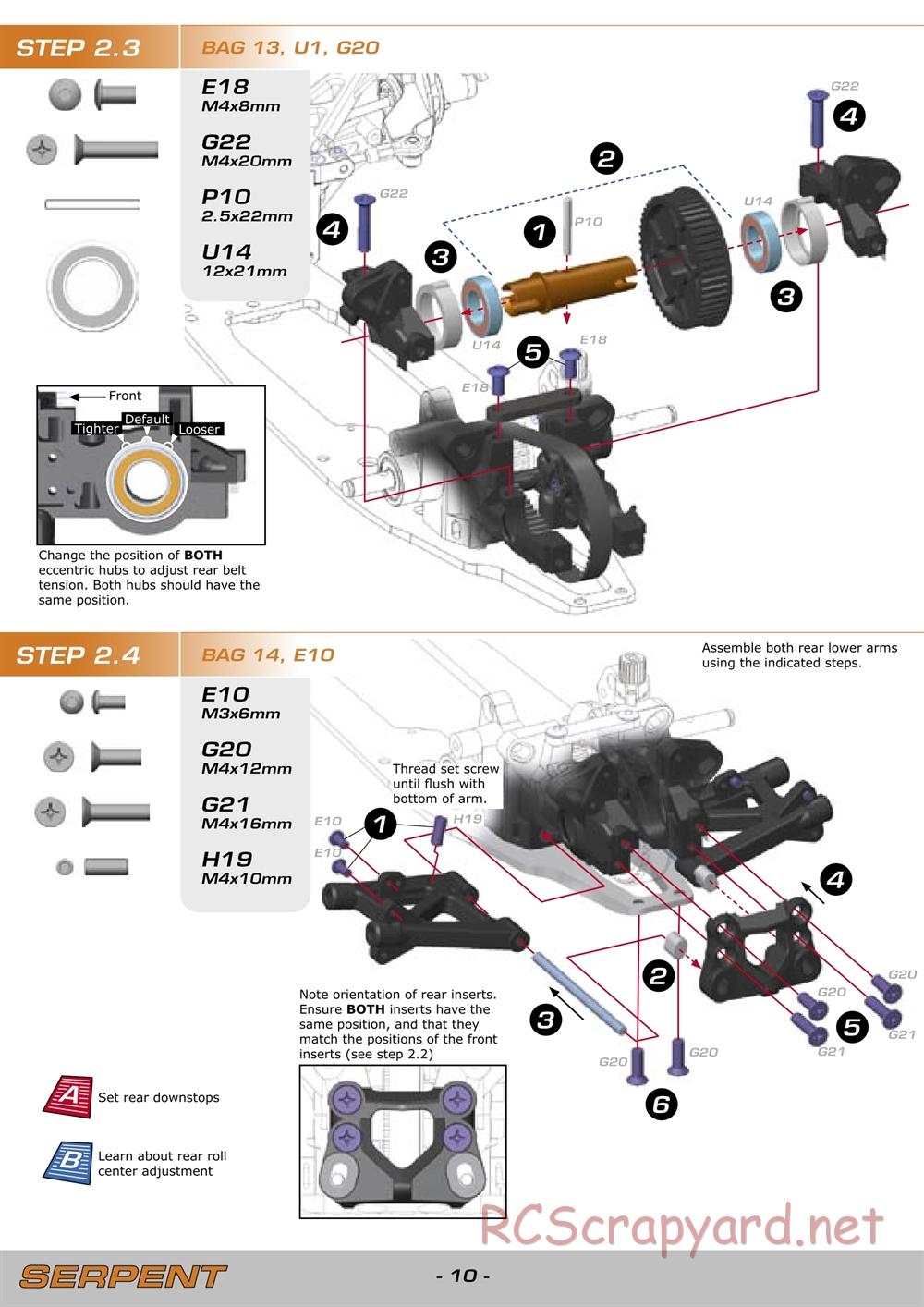 Serpent - 960 - Manual - Page 10
