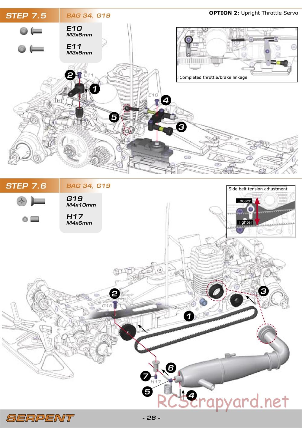 Serpent - 960 - Manual - Page 28