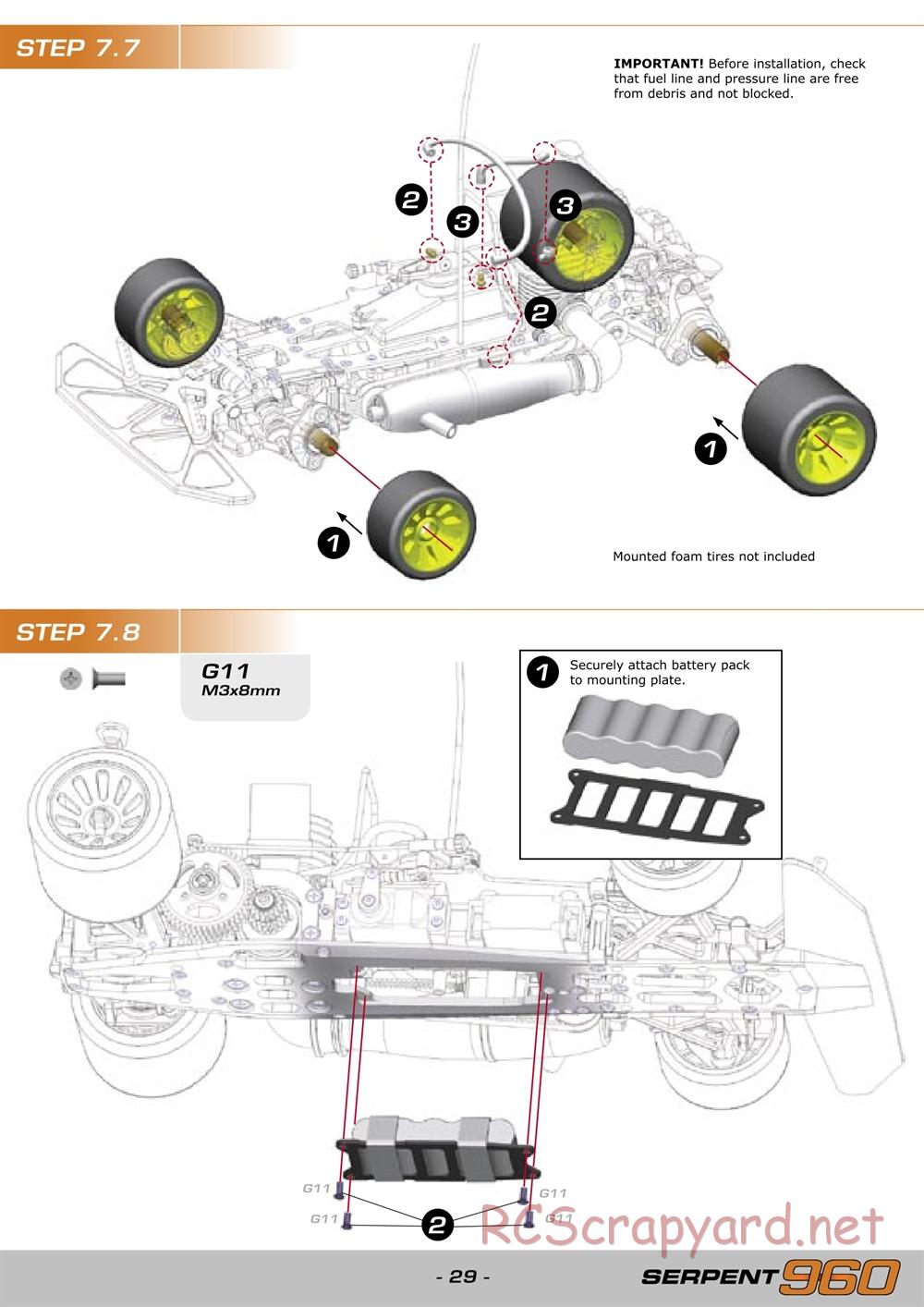 Serpent - 960 - Manual - Page 29