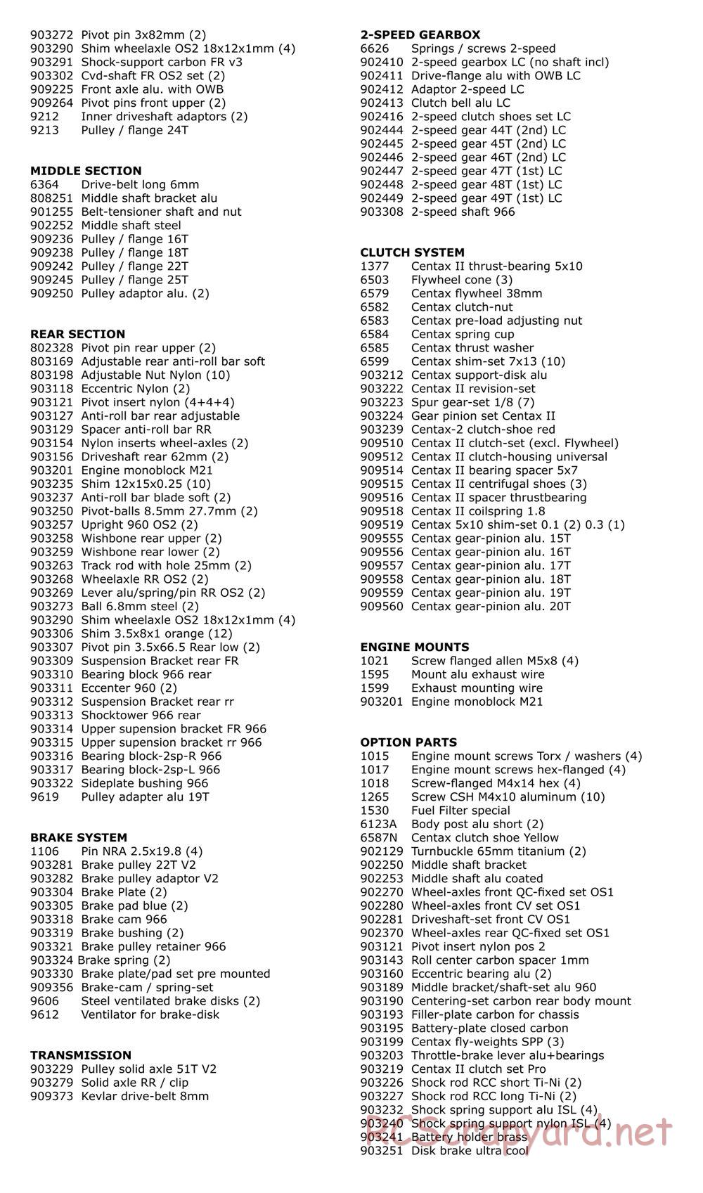 Serpent - 966 - Manual - Page 41