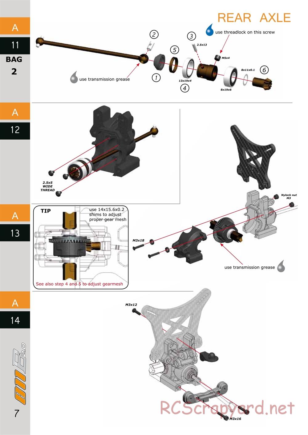 Serpent - Cobra 811 2.0 - Manual - Page 7