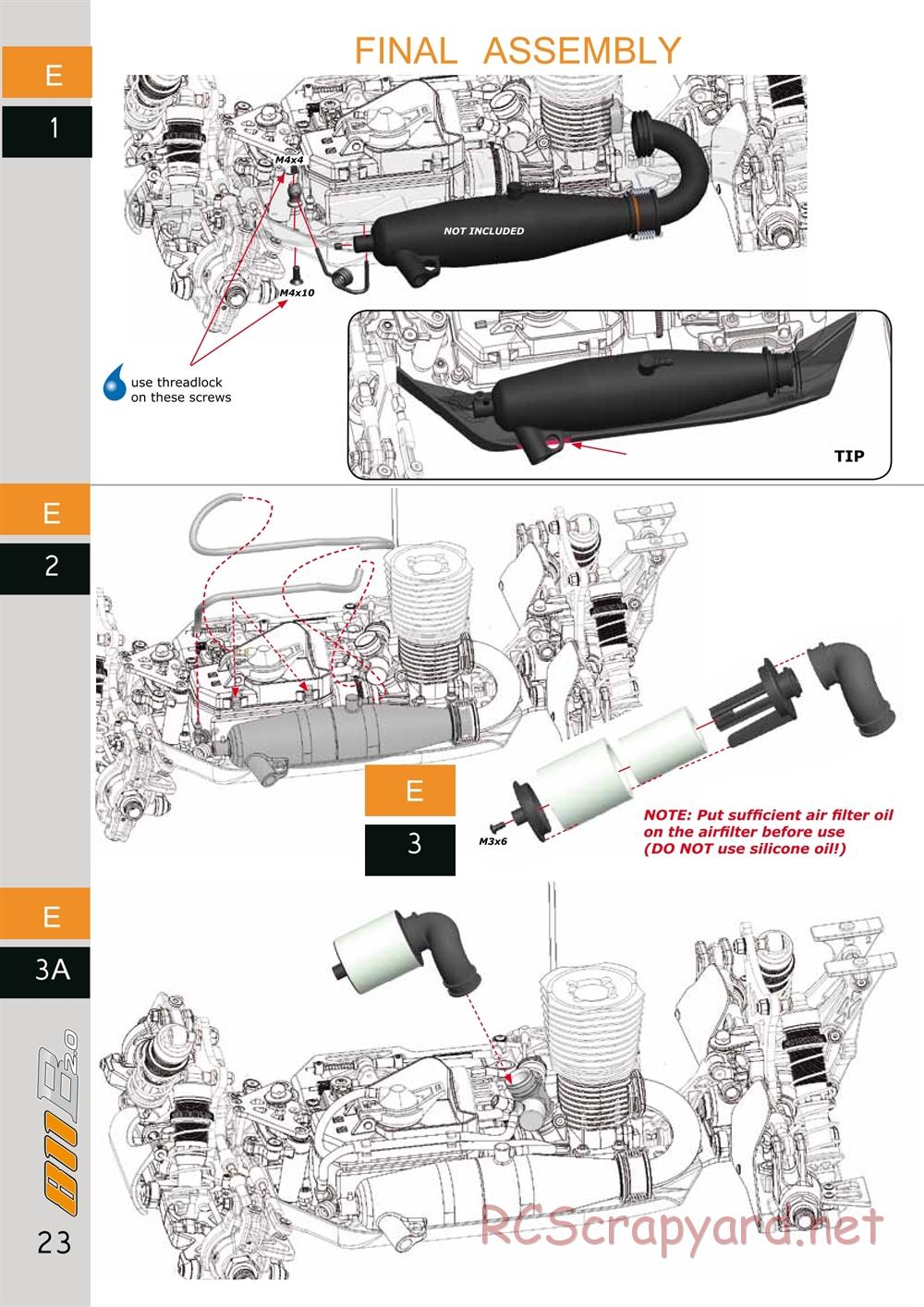 Serpent - Cobra 811 2.0 - Manual - Page 23