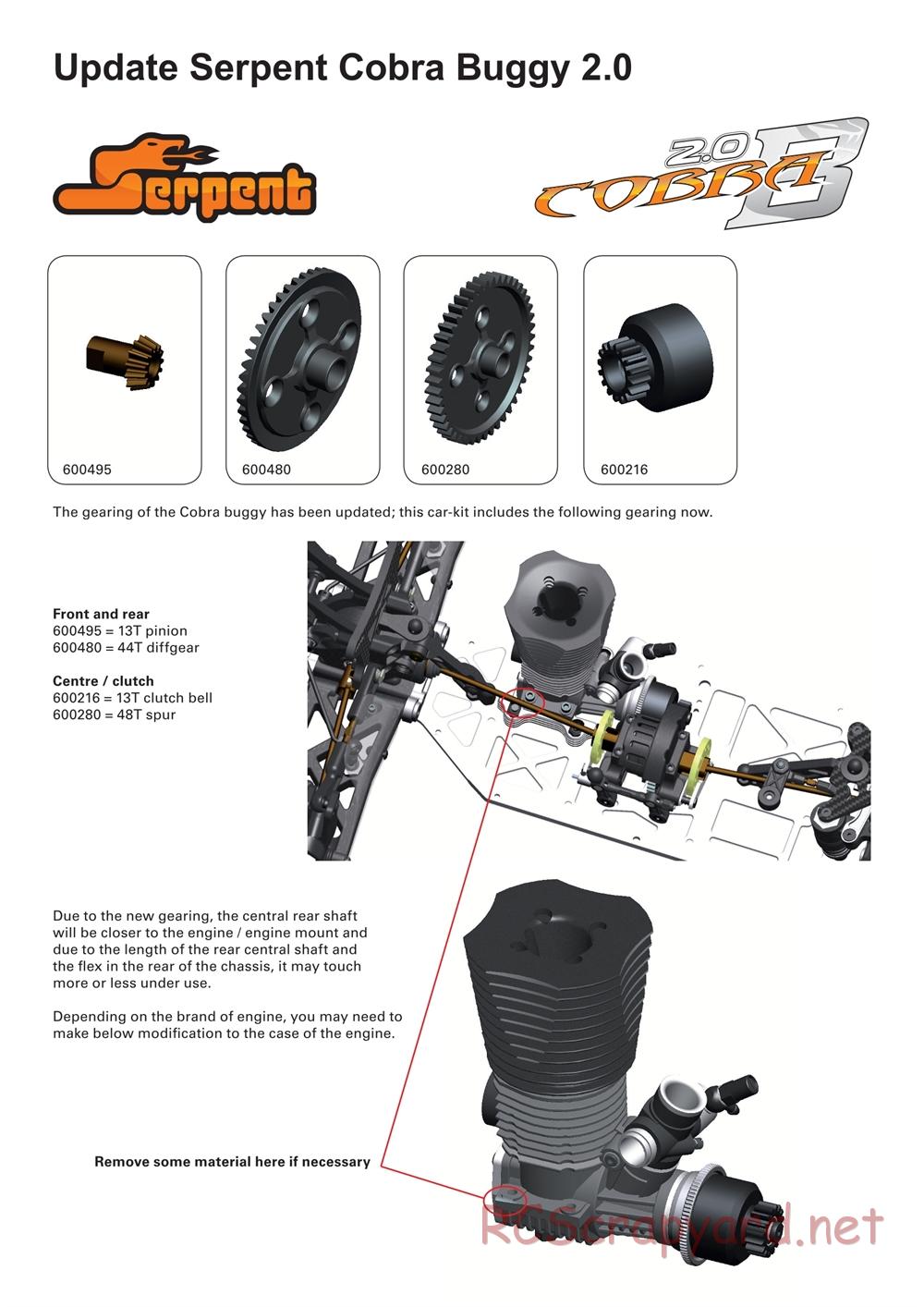 Serpent - Cobra 811 2.0 - Manual - Page 37