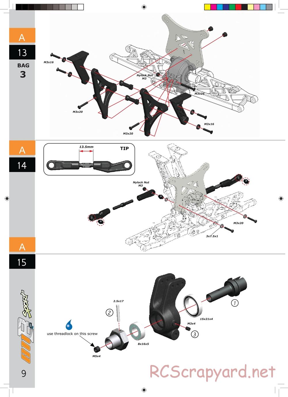 Serpent - Cobra 811 Be Sport - Manual - Page 9