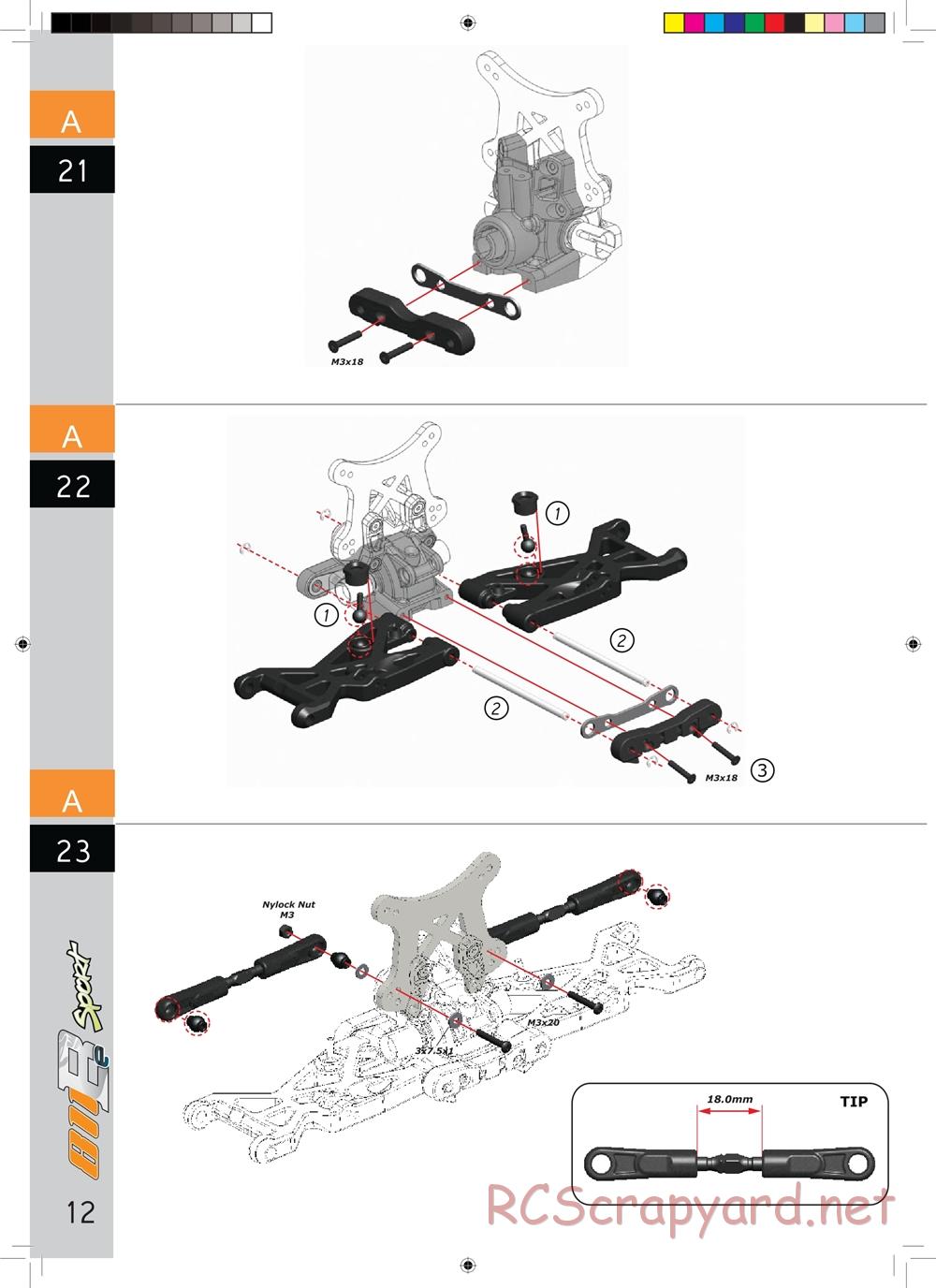 Serpent - Cobra 811 Be Sport - Manual - Page 12