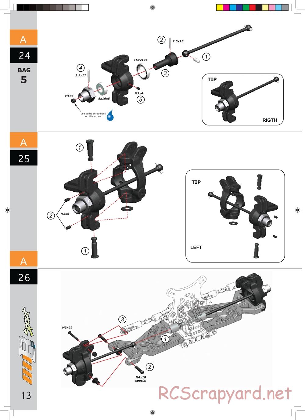 Serpent - Cobra 811 Be Sport - Manual - Page 13