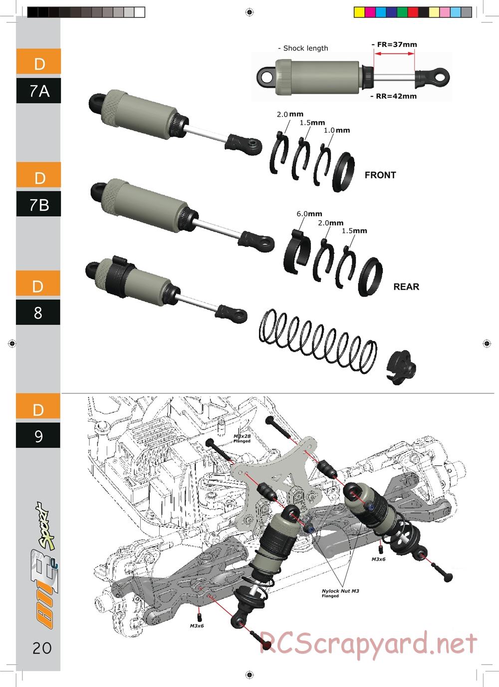 Serpent - Cobra 811 Be Sport - Manual - Page 20