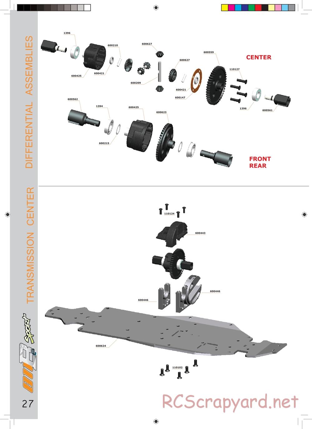 Serpent - Cobra 811 Be Sport - Manual - Page 27