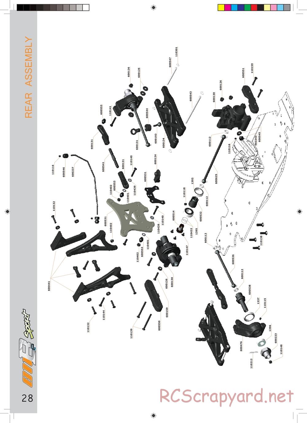 Serpent - Cobra 811 Be Sport - Manual - Page 28