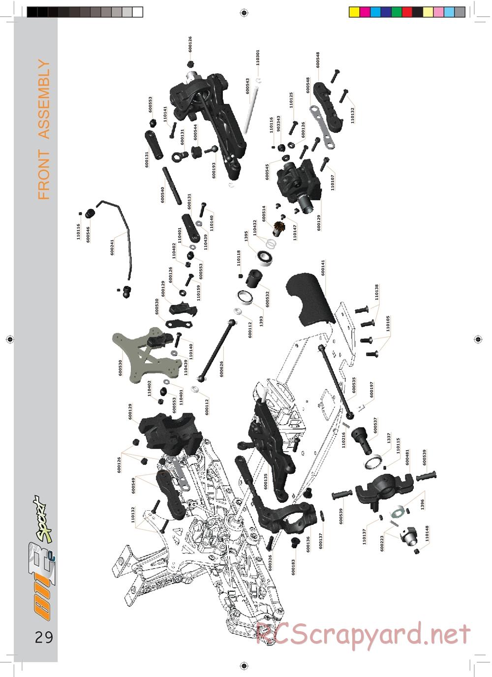 Serpent - Cobra 811 Be Sport - Manual - Page 29