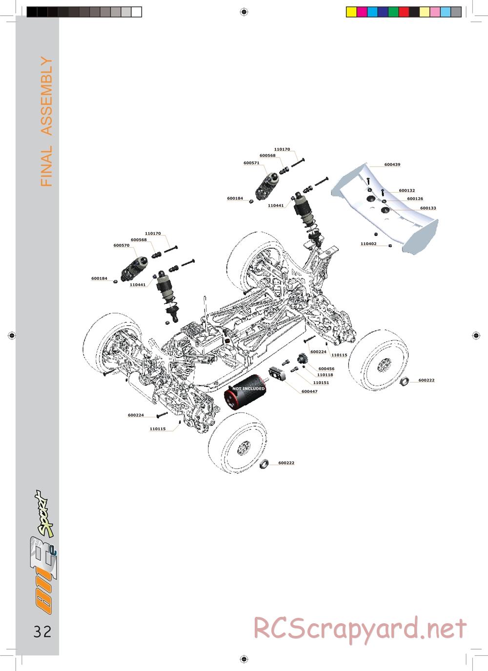 Serpent - Cobra 811 Be Sport - Manual - Page 32
