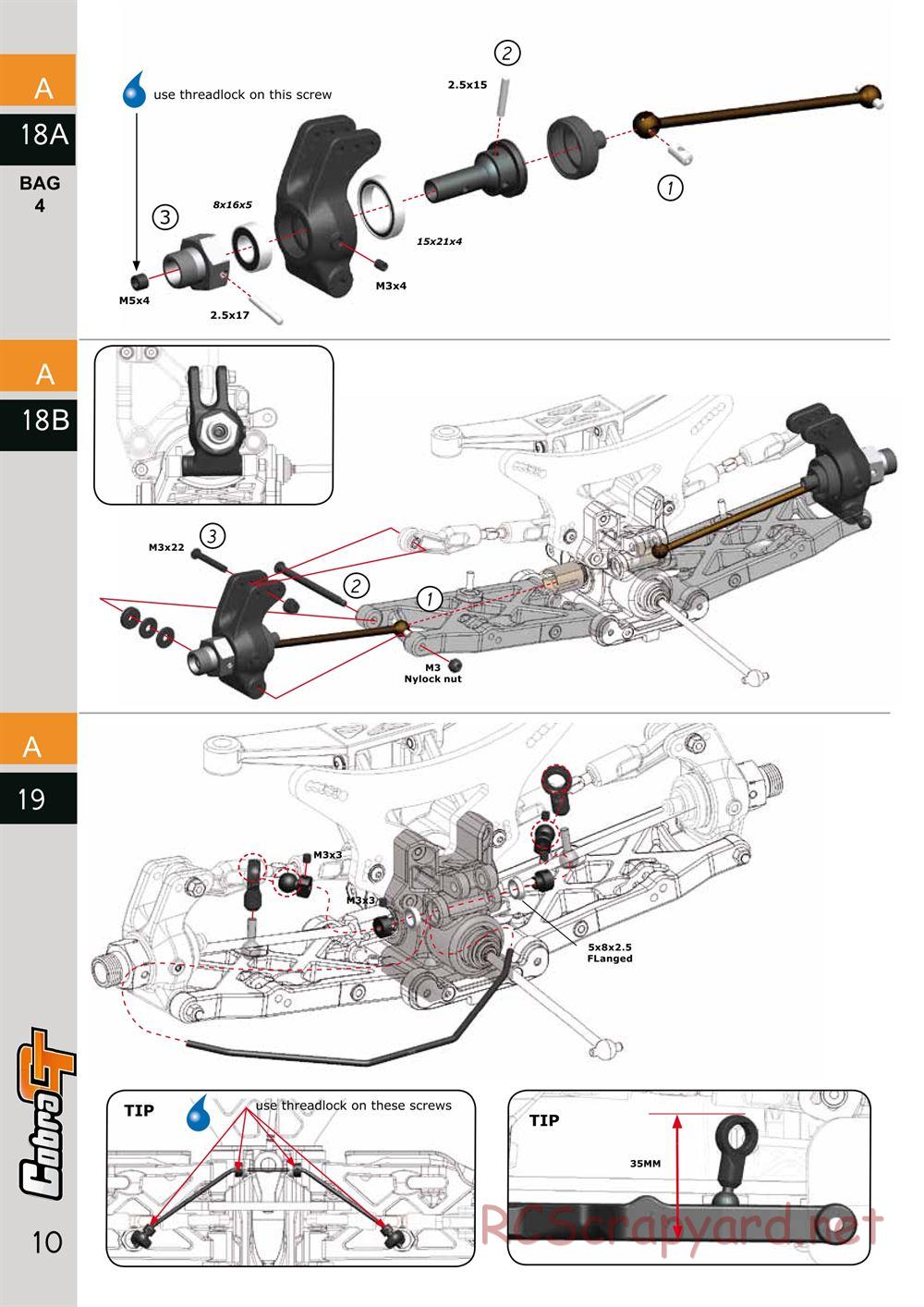 Serpent - Cobra GT - Manual - Page 10