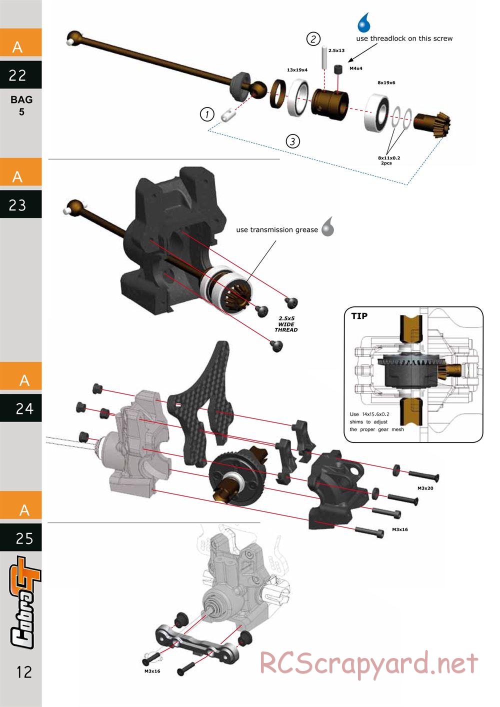 Serpent - Cobra GT - Manual - Page 12